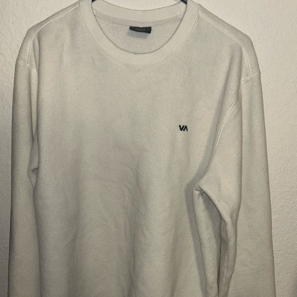 Rvca Men's Essential Long Sleeve Crewneck Sweatshirt Size Large